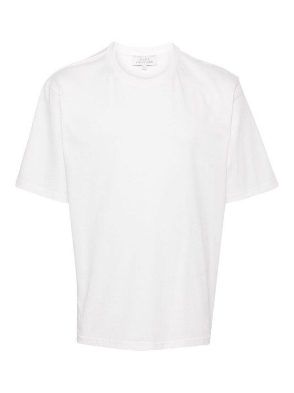 STUDIO NICHOLSON: Tシャツ - Tシャツ - 白