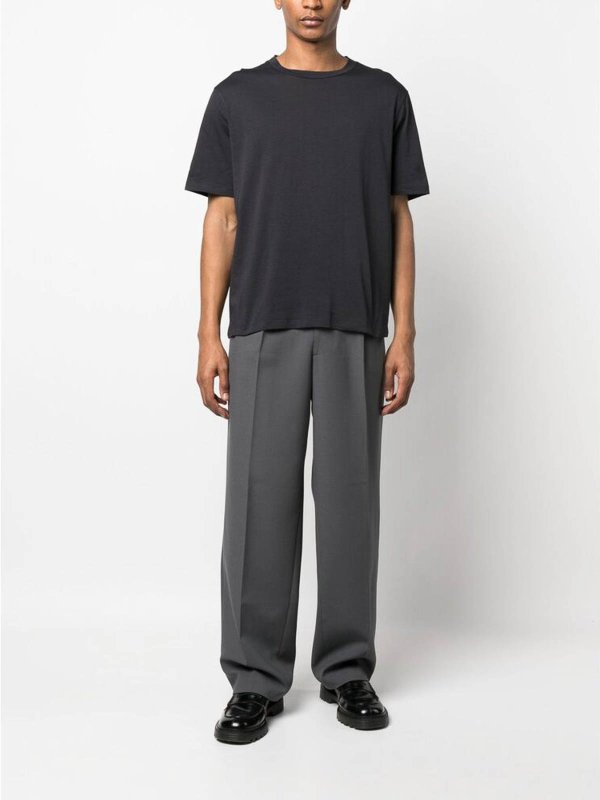 Tシャツ - ブルー shop online: STUDIO NICHOLSON