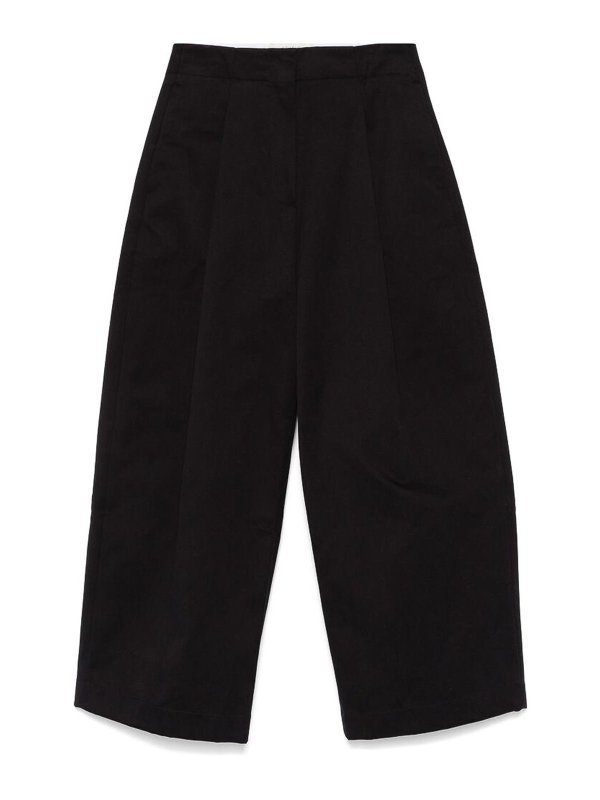 STUDIO NICHOLSON: カジュアルトラウザー - カジュアルパンツ - 黒