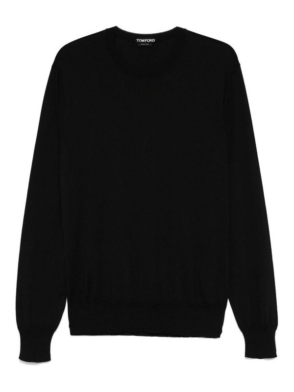 TOM FORD: Pull col rond - Pull Col Rond - Noir