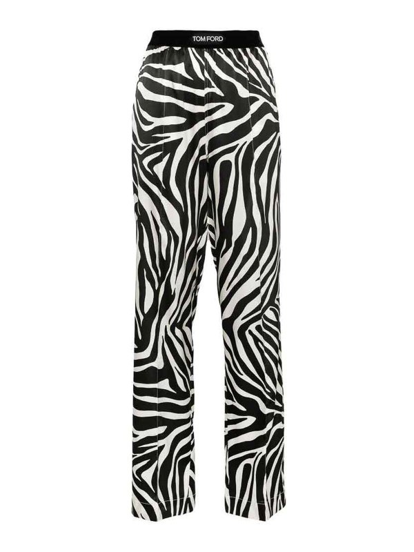 TOM FORD: カジュアルトラウザー - カジュアルパンツ - 黒