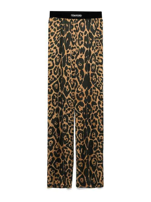 TOM FORD: カジュアルトラウザー - カジュアルパンツ - アニマル柄