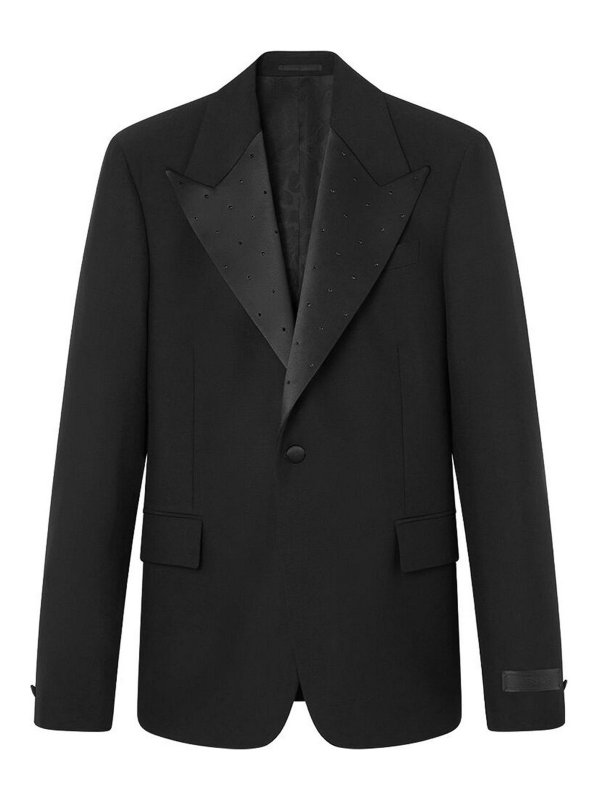 VERSACE: knee length coats - Outerwear