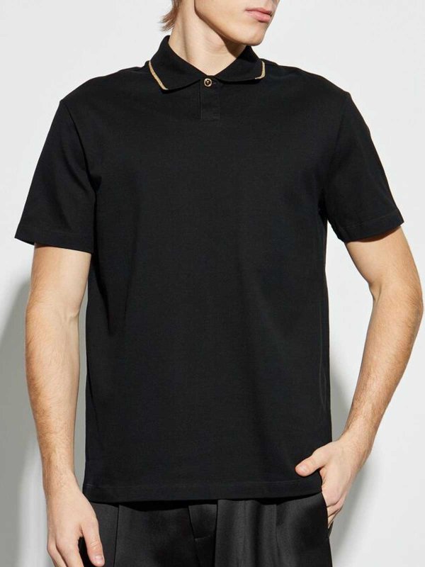 Rundhalspullover - Schwarz shop online: VERSACE