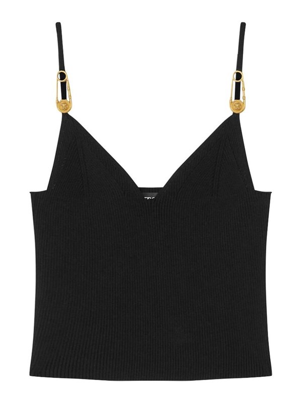 VERSACE: Tops und Tank Tops - Top - Schwarz