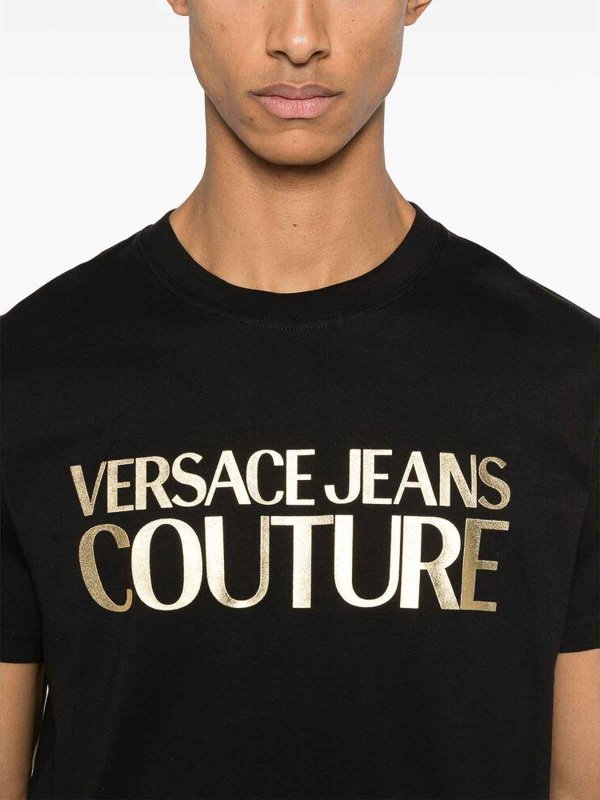 The Best Shops Versace Jeans Couture: Tシャツ - Tシャツ - 黒
