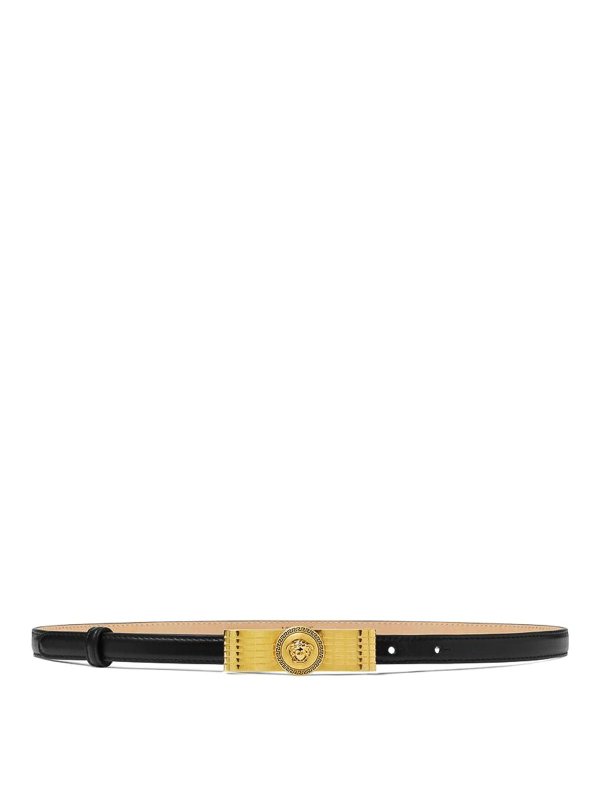 VERSACE: Ceintures - Ceinture - Noir