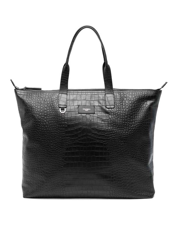 DOLCE & GABBANA: クロスボディバッグ - クロスボディバッグ - 黒