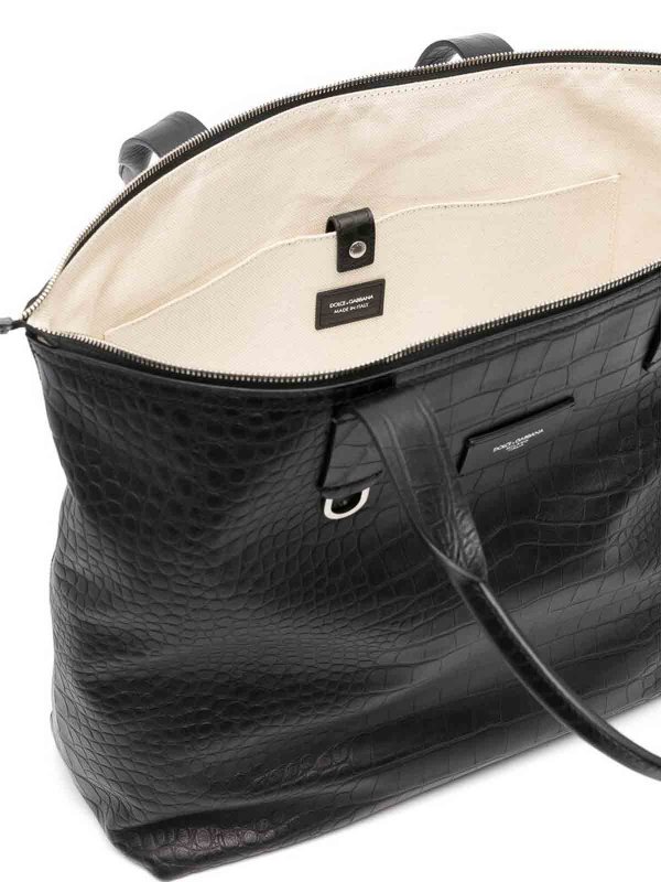 DOLCE & GABBANA: トートバッグ online - クロスボディバッグ - 黒