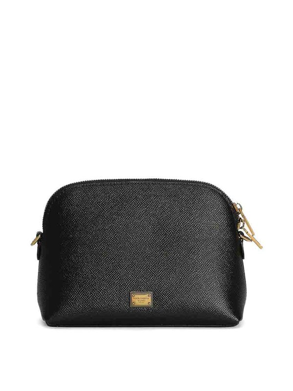 DOLCE & GABBANA: クロスボディバッグ - クロスボディバッグ - 黒