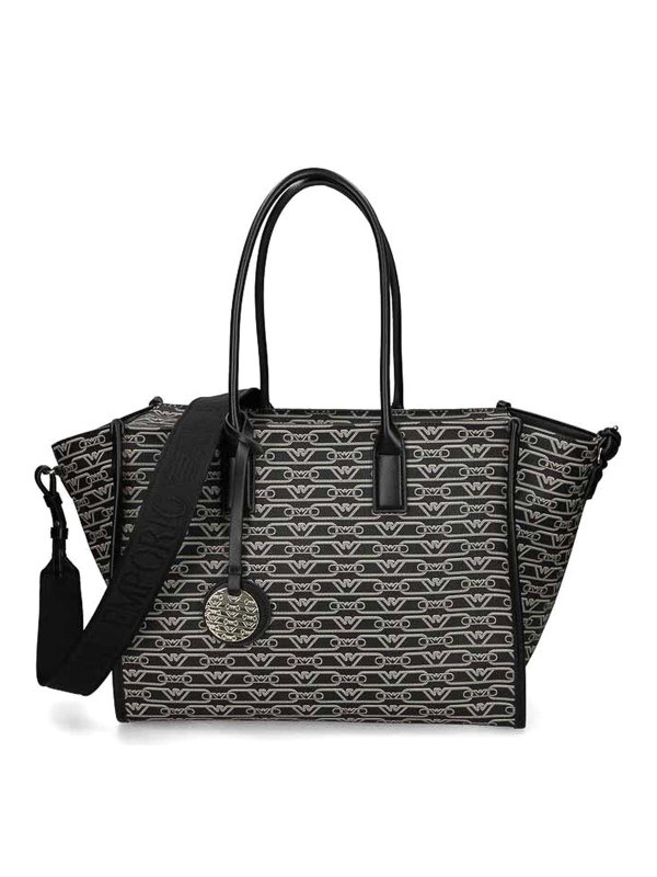 EMPORIO ARMANI: クロスボディバッグ - クロスボディバッグ - 黒