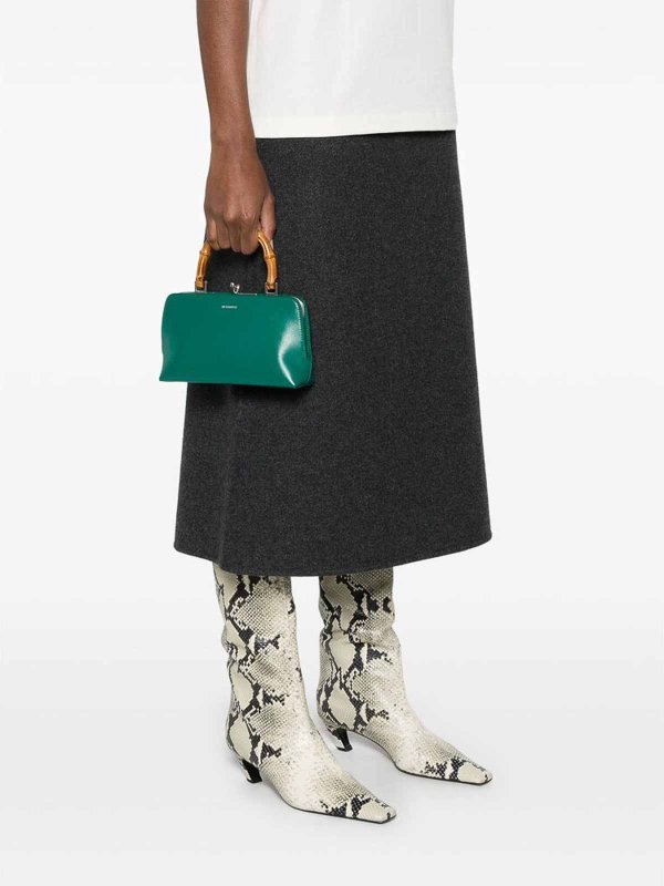 JIL SANDER: Umhängetaschen online - Umhängetasche - Grün