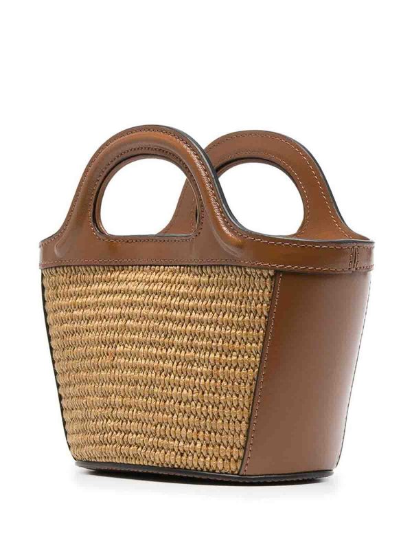 Sac Bandoulière - Marron shop online: Marni