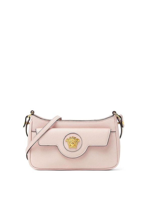 VERSACE: クロスボディバッグ - クロスボディバッグ - ヌードカラー