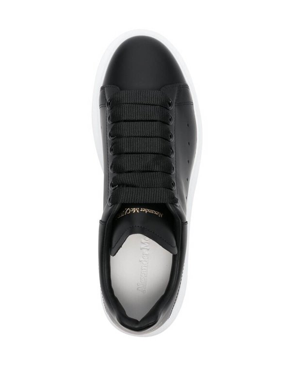 ALEXANDER MCQUEEN: Chaussures de sport online - Chaussures À Lacets - Noir