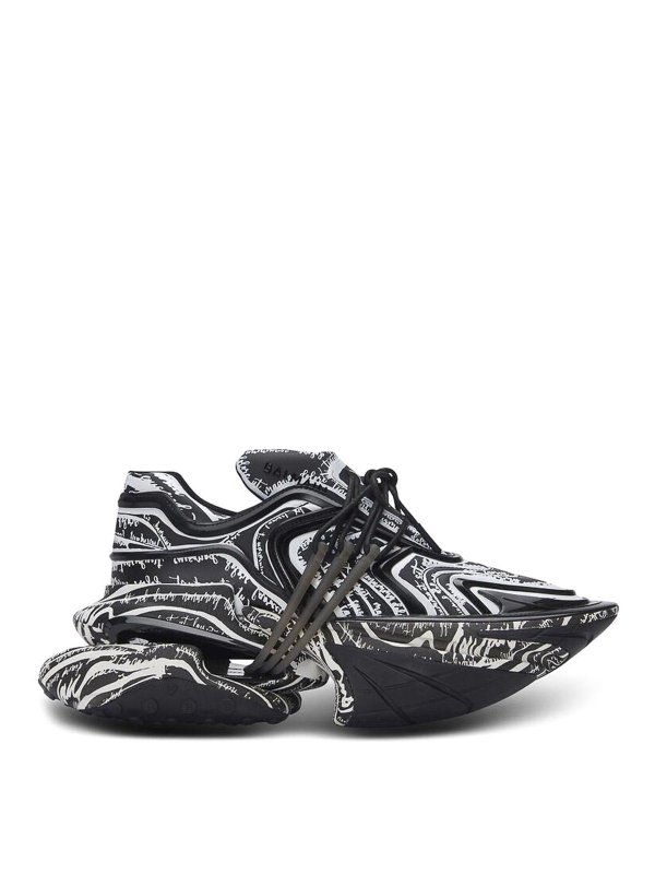 Balmain: Sneaker - Sneaker - Schwarz