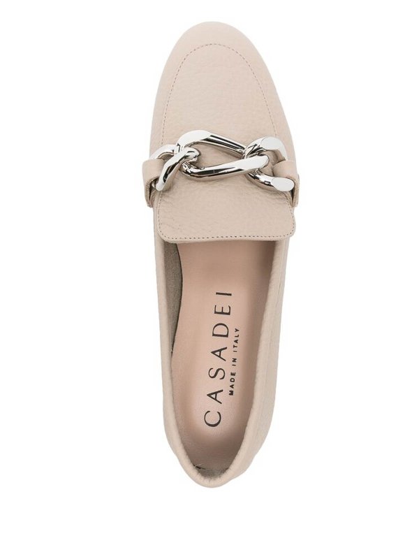 Casadei: flat shoes online - Beige flats