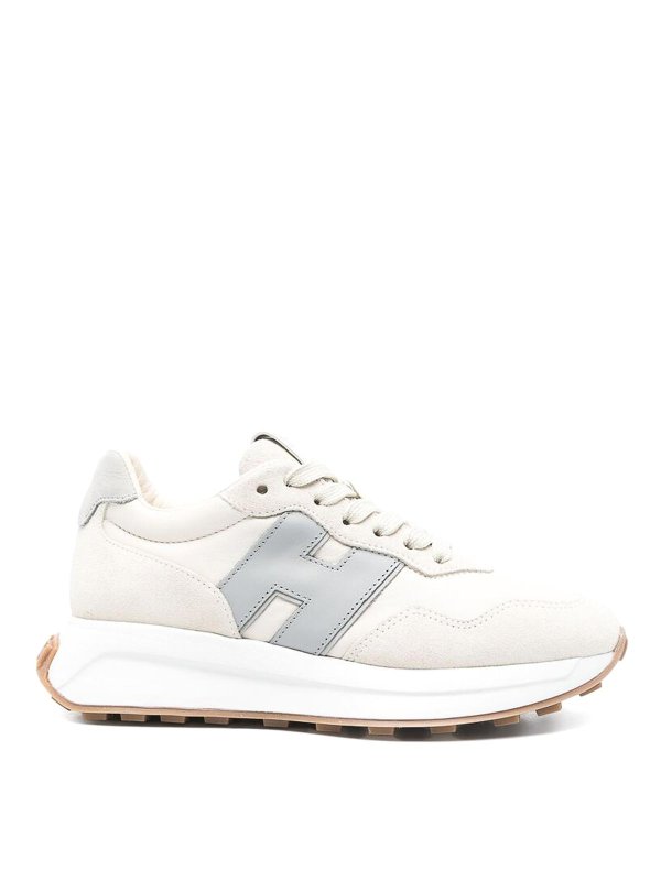HOGAN: Chaussures de sport - Baskets - Beige