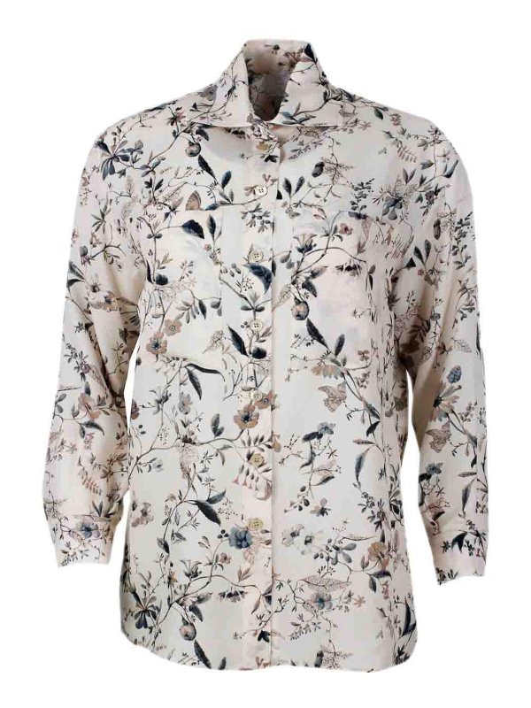 ELEVENTY: Camisas - Camisa - Beis