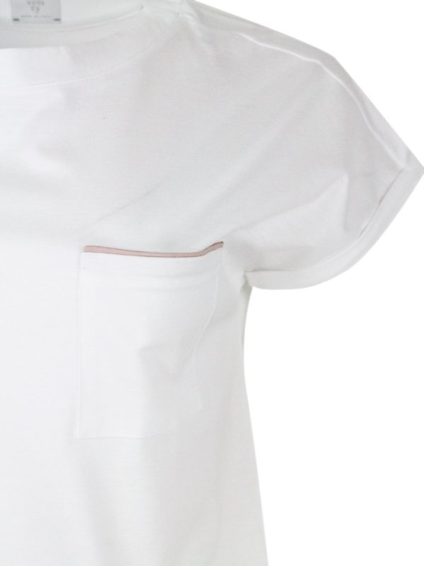 Tシャツ - 白 shop online: ELEVENTY