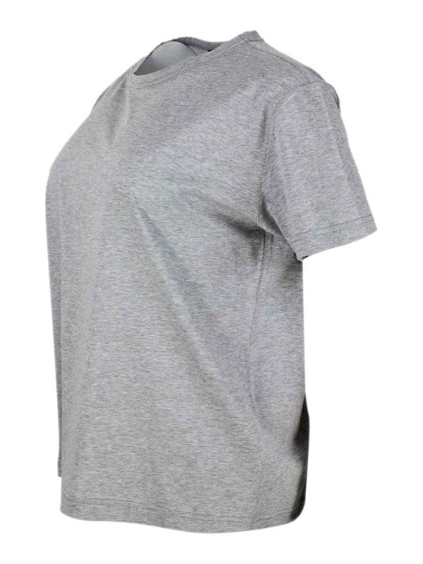 【FABIANA FILIPPI】ベーシックTシャツ ※残りわずか レディースJersey T-shirt, butter スカート | Fabiana Filippi