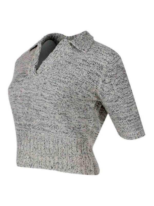 FABIANA FILIPPI: maglia collo rotondo online - Maglione