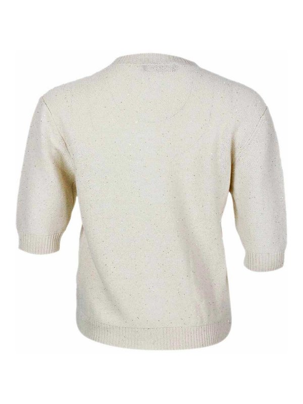 The Best Shops FABIANA FILIPPI: maglia collo rotondo - Maglione  Gialli