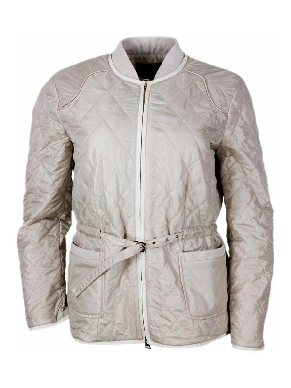 LORENA ANTONIAZZI: Chaquetas casual - Chaqueta Casual - Beis