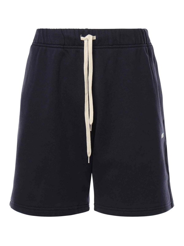 AUTRY: pantaloni shorts - Shorts Con Logo Ricamato