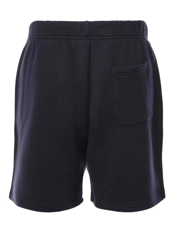 AUTRY: pantaloni shorts online - Shorts Con Logo Ricamato