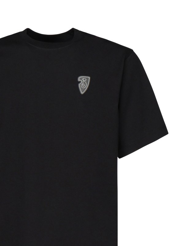 The Best Shops BURBERRY: t-shirt - T-shirt in cotone con Ekd