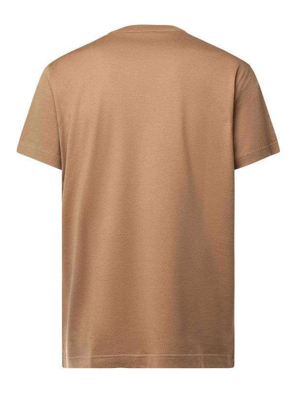 DOLCE & GABBANA: Camisetas online - Camiseta - Marrón
