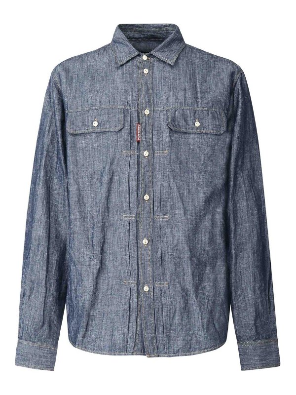 DSQUARED2: shirts - Denim Shirt