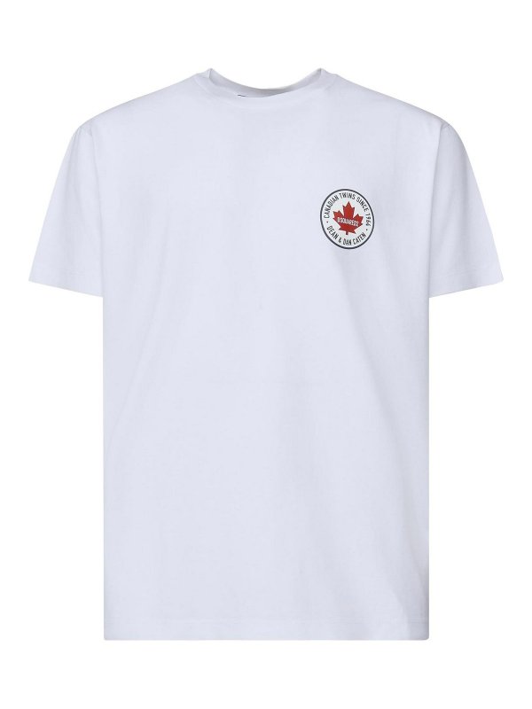 DSQUARED2: T-shirts - T-Shirt - Blanc