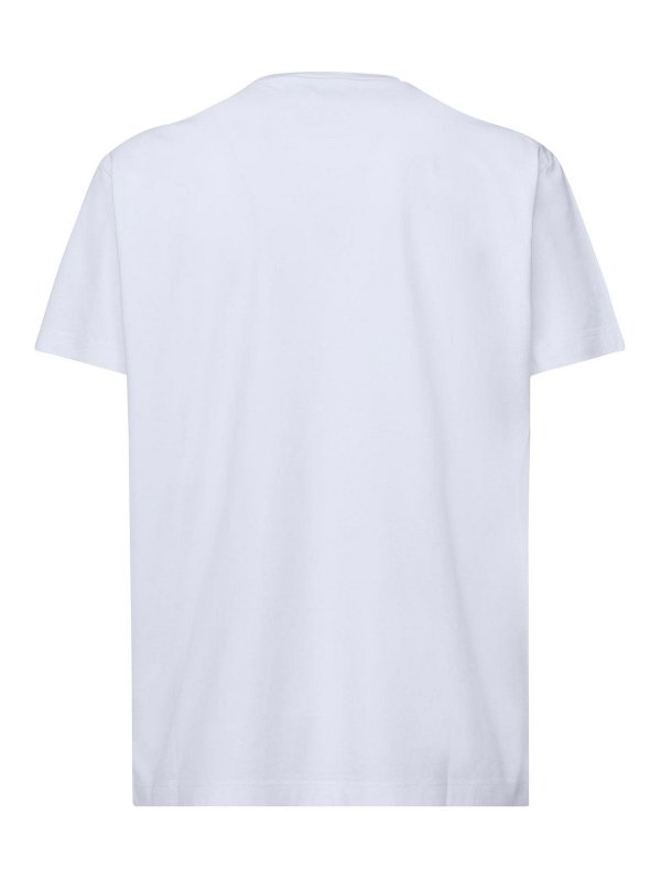 DSQUARED2: T-shirts online - T-Shirt - Blanc