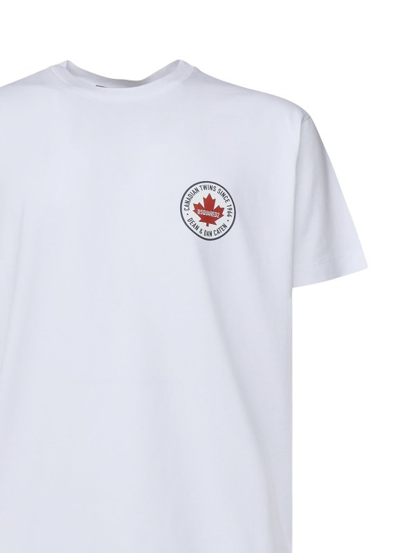 The Best Shops DSQUARED2: T-shirts - T-Shirt - Blanc