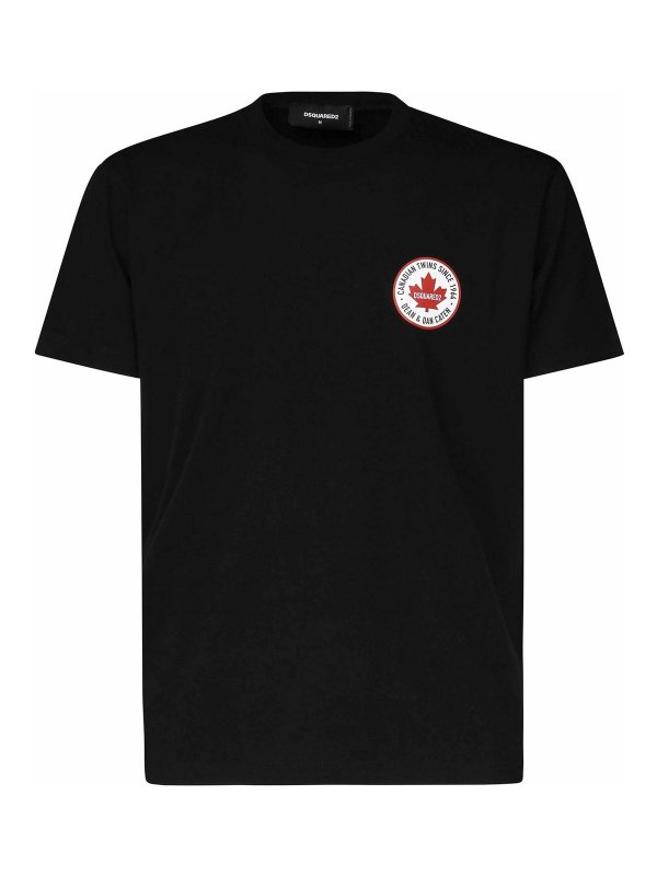 DSQUARED2: Camisetas - Camiseta - Negro