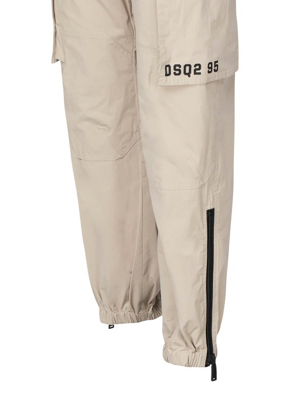 The Best Shops DSQUARED2: Pantalons de survêtement  - Pantalons De Sport - Beige