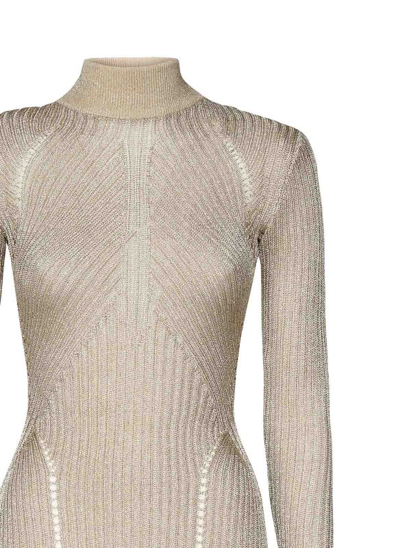 The Best Shops Self Portrait: Maxikleider - Maxikleid - Gold