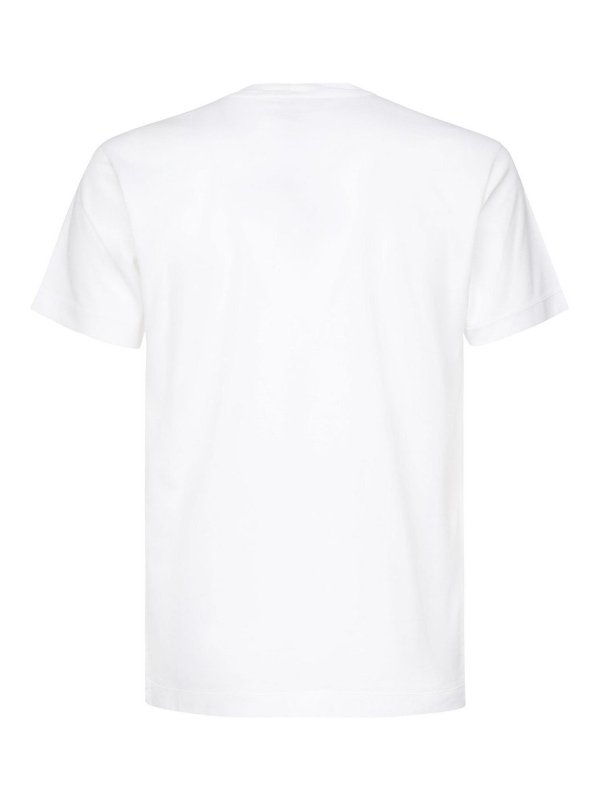 STONE ISLAND: T-shirts online - T-Shirt - Weiß