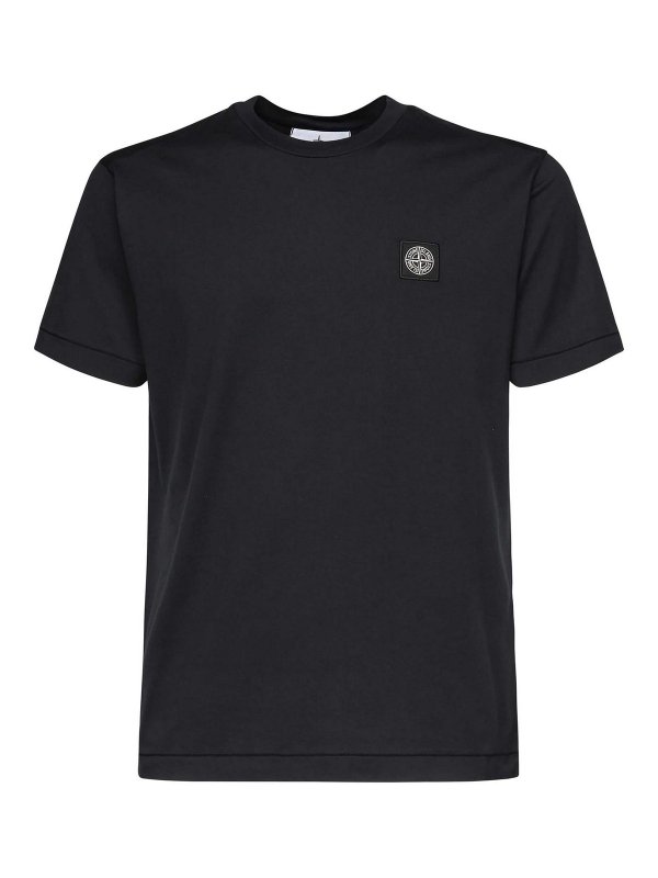 STONE ISLAND: Camisetas - Camiseta - Azul
