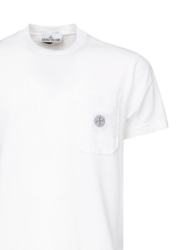 The Best Shops STONE ISLAND: t-shirts - Cotton T-shirt