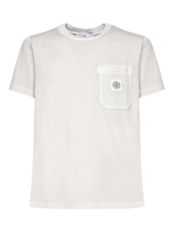 STONE ISLAND: t-shirt - T-shirt in cotone