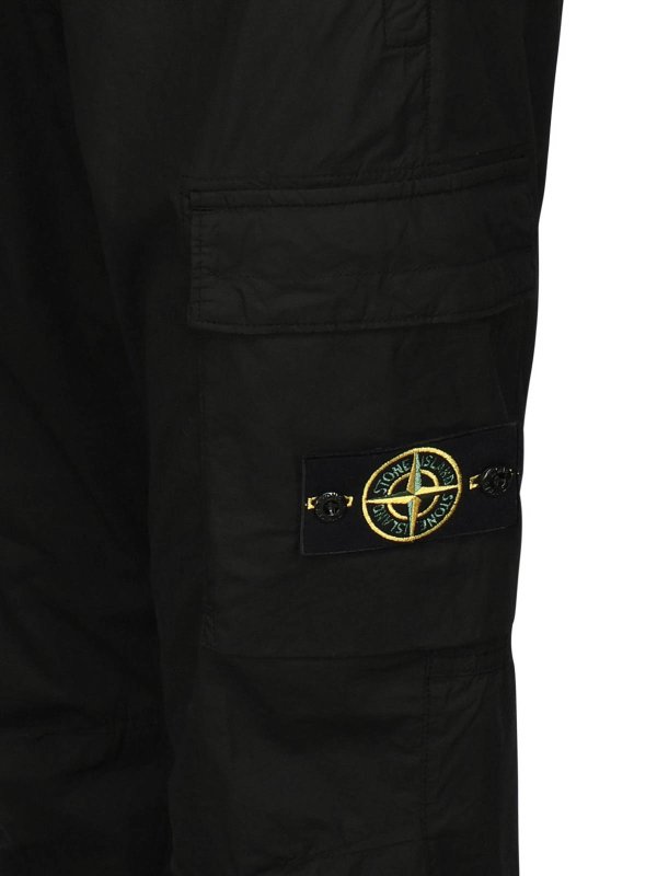 The Best Shops STONE ISLAND: Jeans Rectos - Vaqueros Rectos - Negro