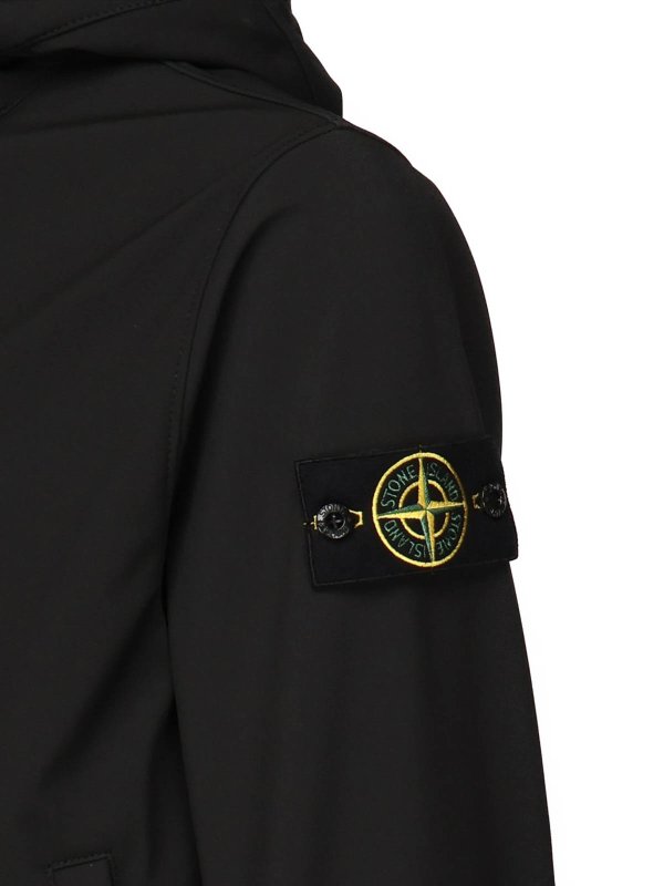 The Best Shops STONE ISLAND: カジュアルジャケット - カジュアルジャケット - 黒
