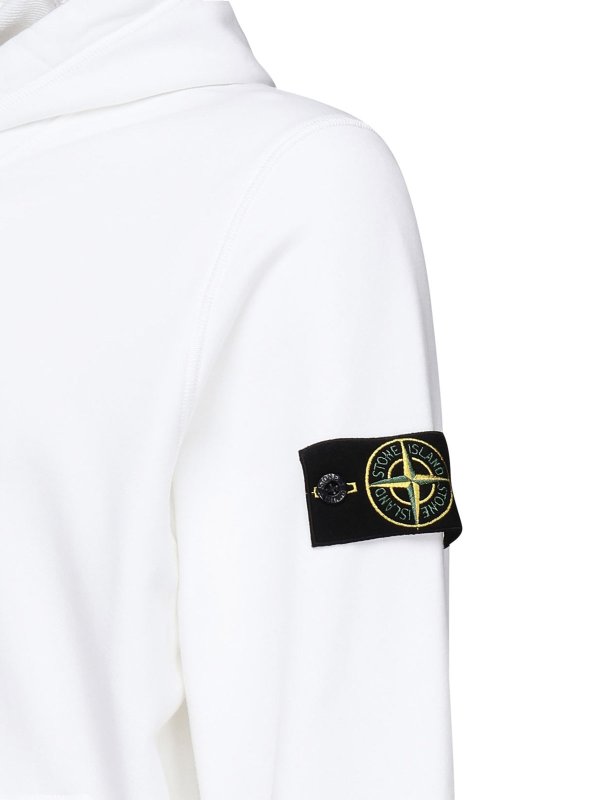 The Best Shops STONE ISLAND: Sudaderas y suéteres - Sudadera - Blanco
