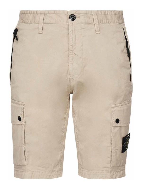 STONE ISLAND: Shorts - Short - Beige