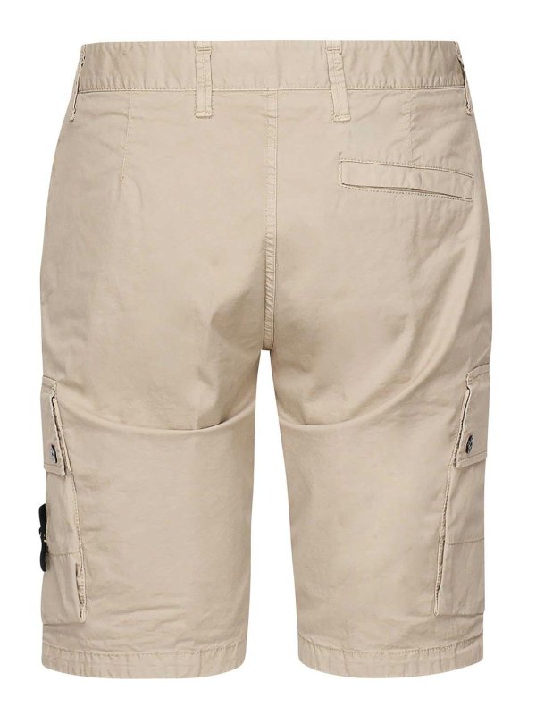 STONE ISLAND: Shorts online - Short - Beige