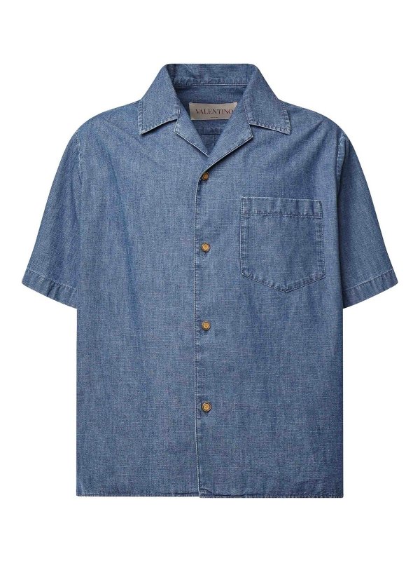 VALENTINO GARAVANI: カジュアルジャケット - カジュアルジャケット - ダークウォッシュ