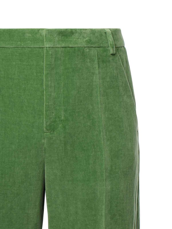 The Best Shops VALENTINO GARAVANI: Pantalons casual - Pantalons Décontractés - Vert